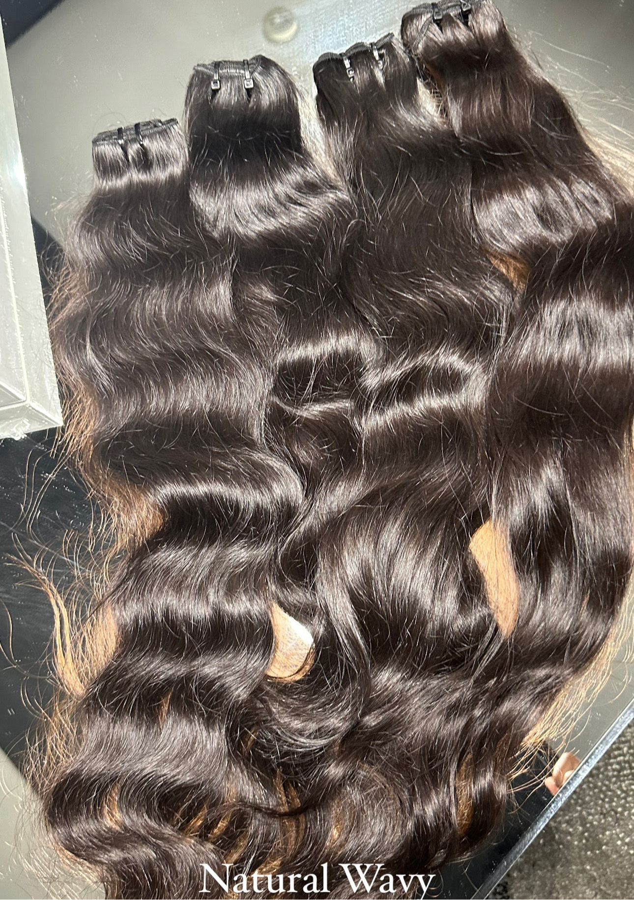 Raw Indian Natural Wavy Bundles