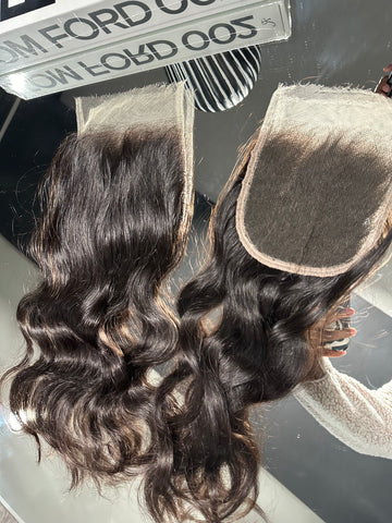 Raw Indian HD Lace Closures