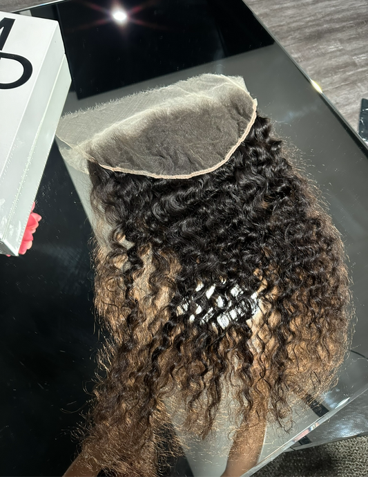 Raw Curly Frontals