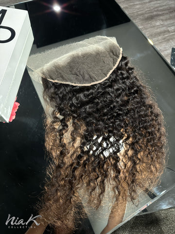 Raw Curly Frontals